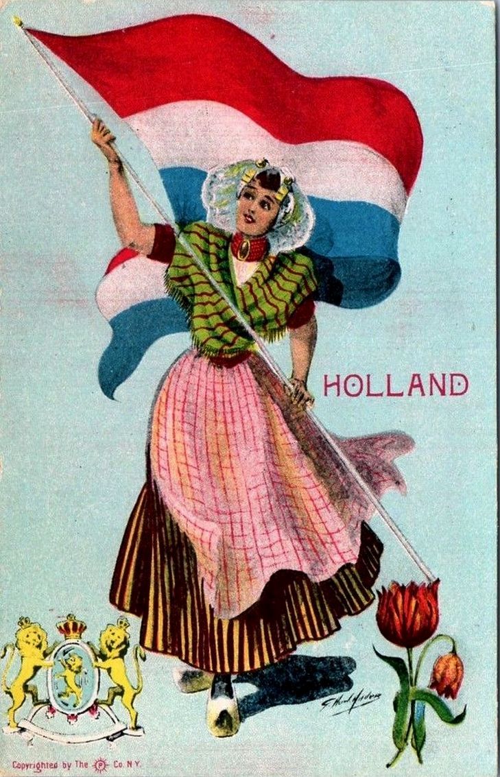 Netherlands Flag Vintage